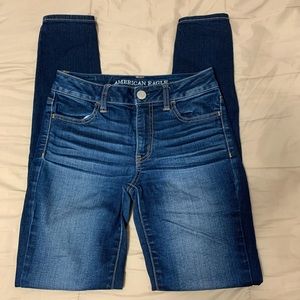 American Eagle high rise jeans jeggings